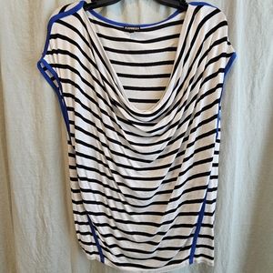 Express drape neck top NWOT